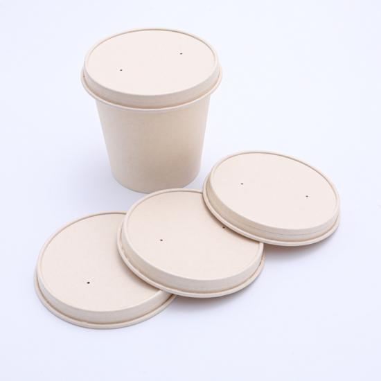 Durable vented paper lids