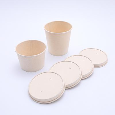 VersiegelbarAuslaufsicherer Papierdeckel für Suppentassenschüssel