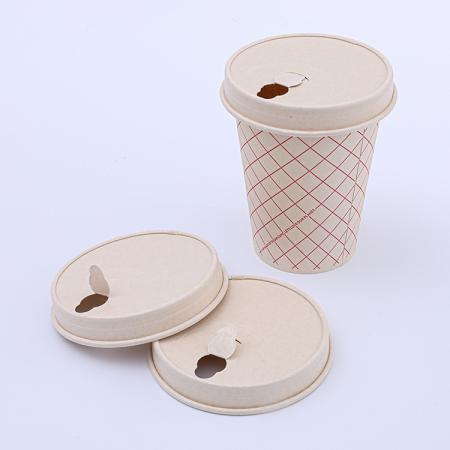 Disposable paper popcorn buckets with lids