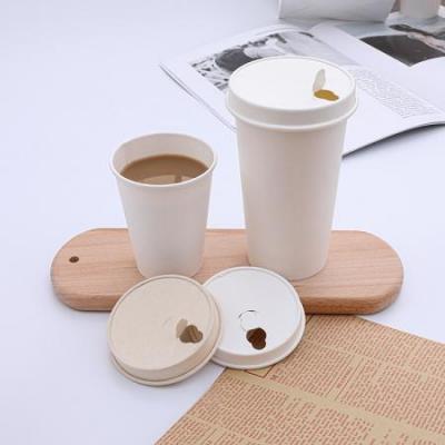 Benutzerdefinierte Design Bambus-Pulpen-Papierdeckel für Tassen