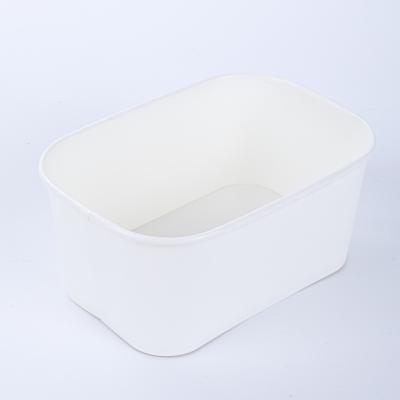 Großhandel Einweg-Joghurt-Eiscreme Pappbecher Papierschale