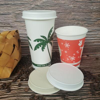 Kundenspezifisches Design von heißen Kaffeetassen mit Deckelhersteller