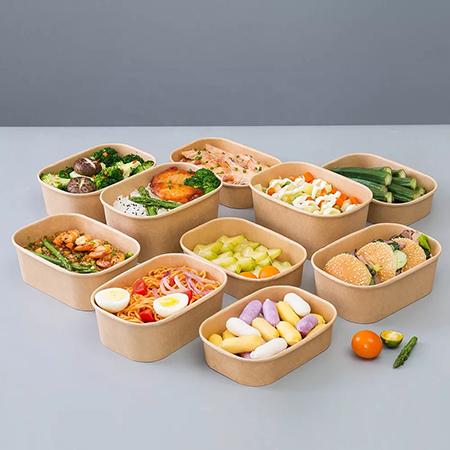 Biodegradable Takeaway Packaging Box for Fast Food