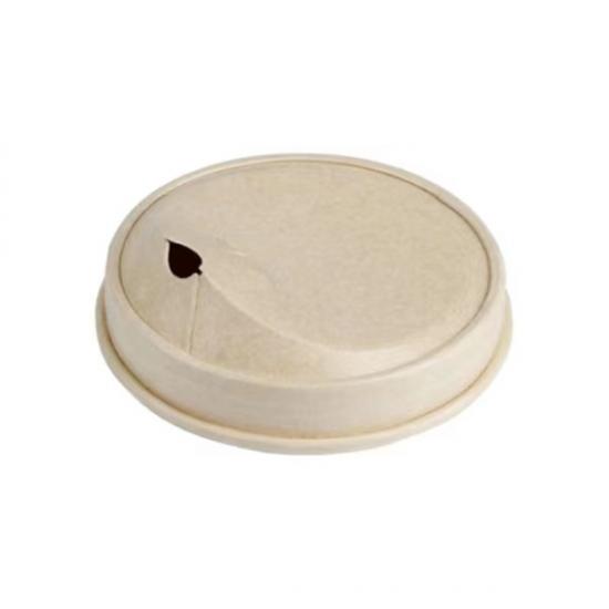 Coffee cup lid with direct drinking spout