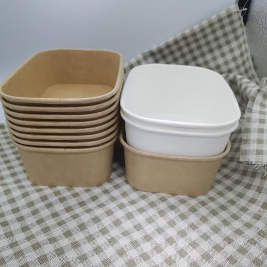 An environmentally friendly and practical disposable paper bowl