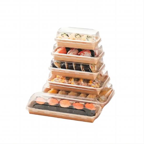 Sushi  takeaway packaging paper tray