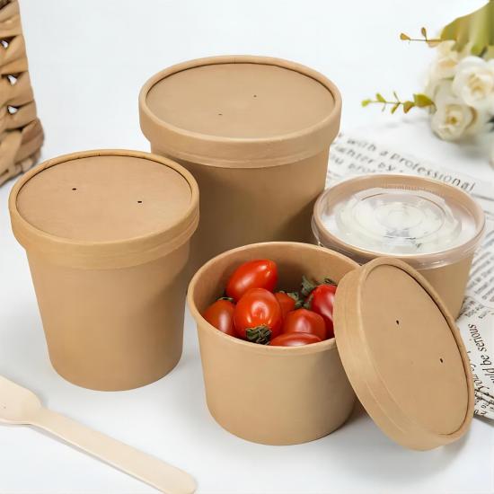 Disposable eco-friendly paper bowl