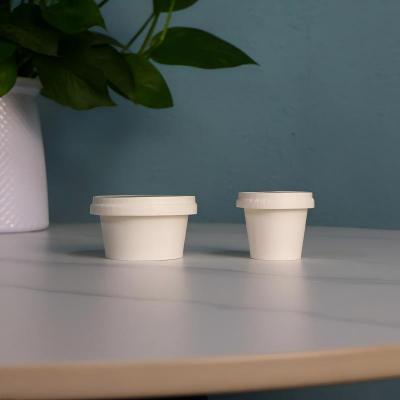 Factory price disposable paper souffle portion cup